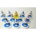Subbuteo Andrew Table Soccer Brighton Hove Albion on WSB Professional bases